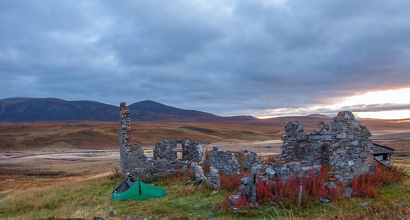 642.  Wild camping near White Bridge in the Cairngorms