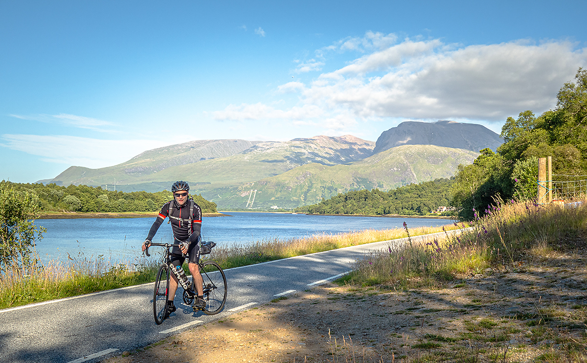 675.  Ardgour by road bike 100 miles